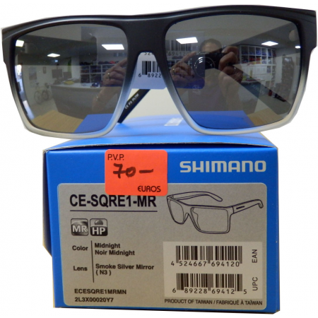 Bril Shimano SQUARE Zilver mirror